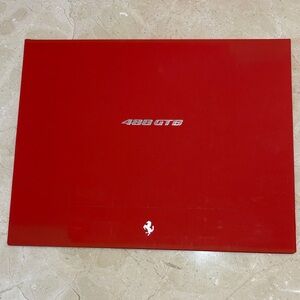 Ferrari 488 GTB Red Folio Art Case